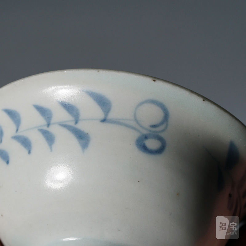 元 青花折枝花卉纹小杯 - 图16